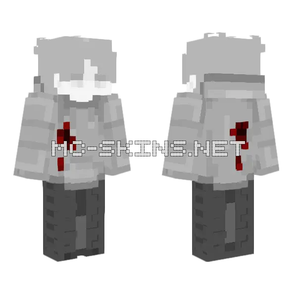 Whispering Fixed Minecraft skin, front and back