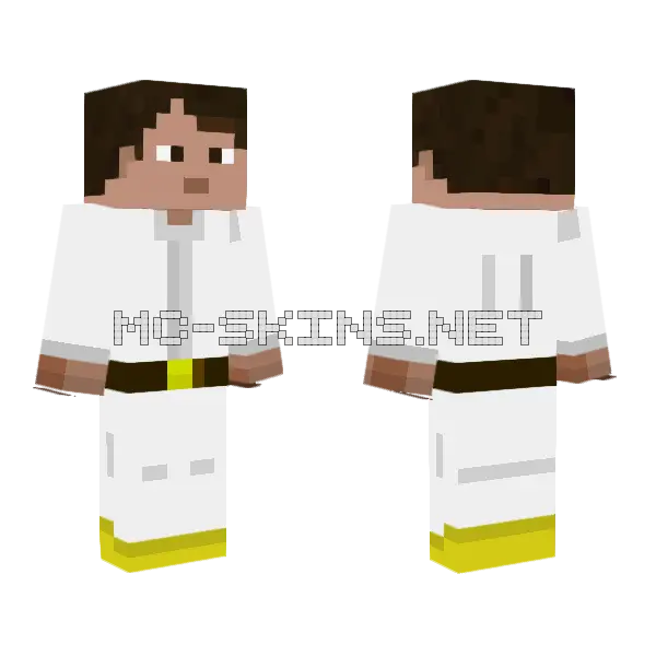 White and Yellow Jersey, front and back