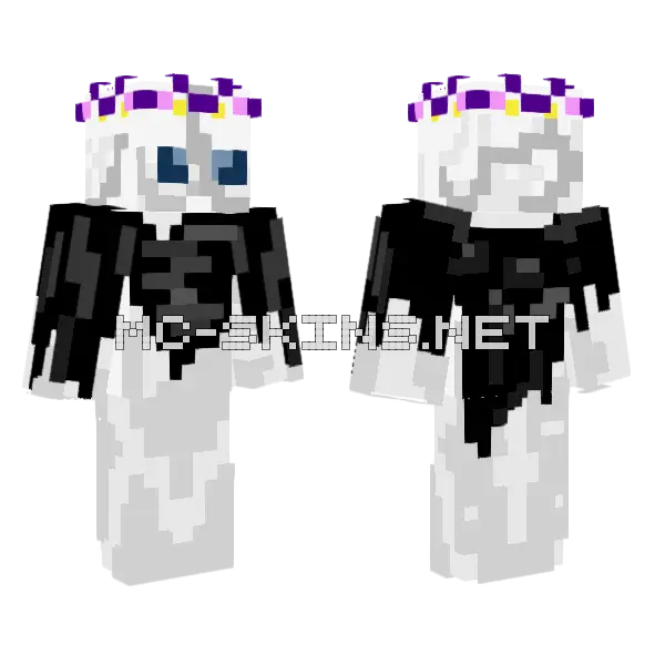 White Guy Minecraft skin, front and back