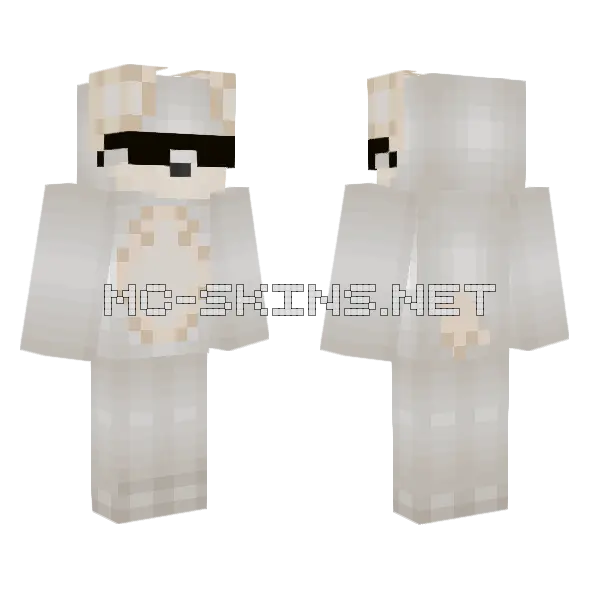 White Puppy, front and back