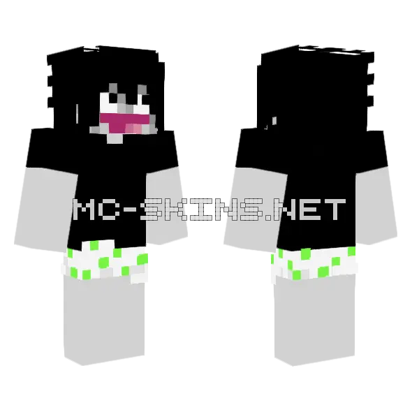 Who Skin Minecraft skin, front and back