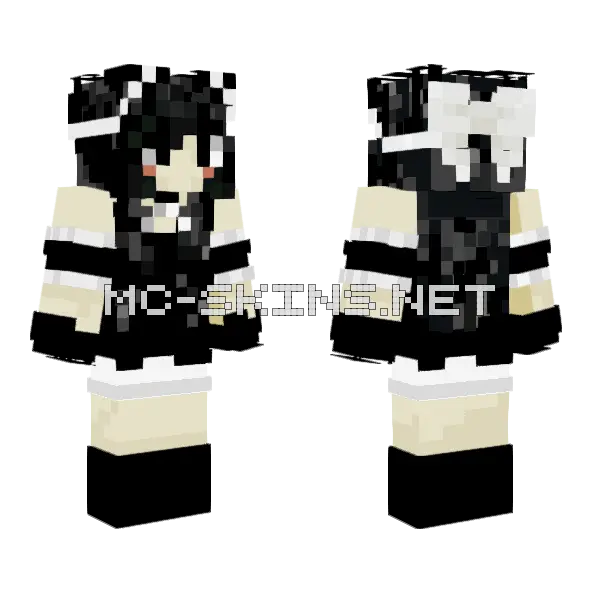 Whoah Minecraft skin, front and back