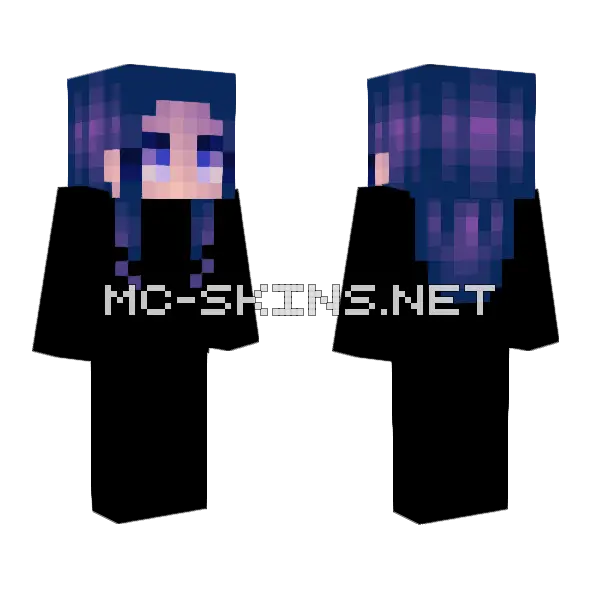 Whoops Minecraft skin, front and back