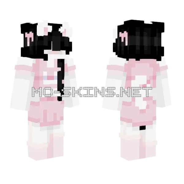 Why Minecraft skin, front and back