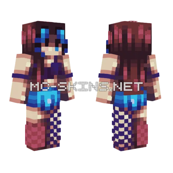 Why I Disappeared Again Minecraft skin, front and back
