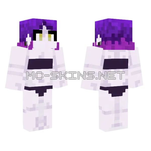 Wicke Body Base Minecraft skin, front and back