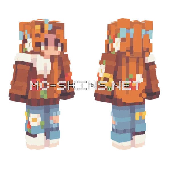 Wild Berry Te Fs Minecraft skin, front and back