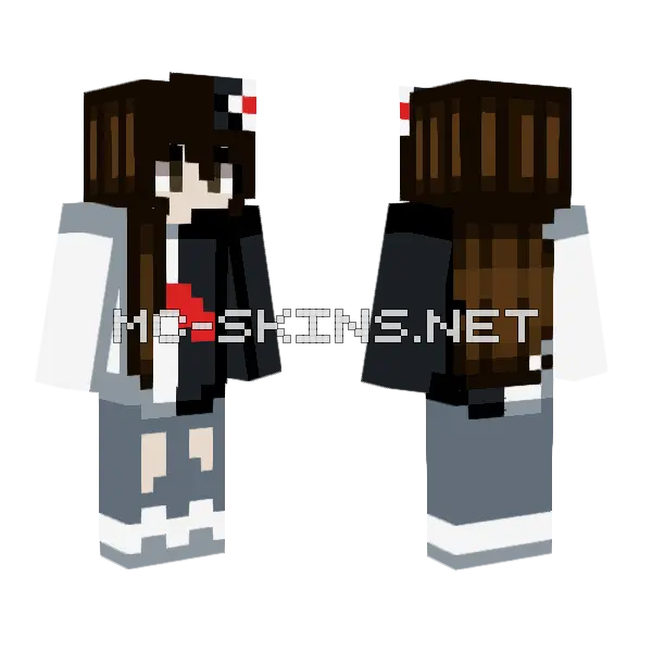 Wild Boy Minecraft skin, front and back