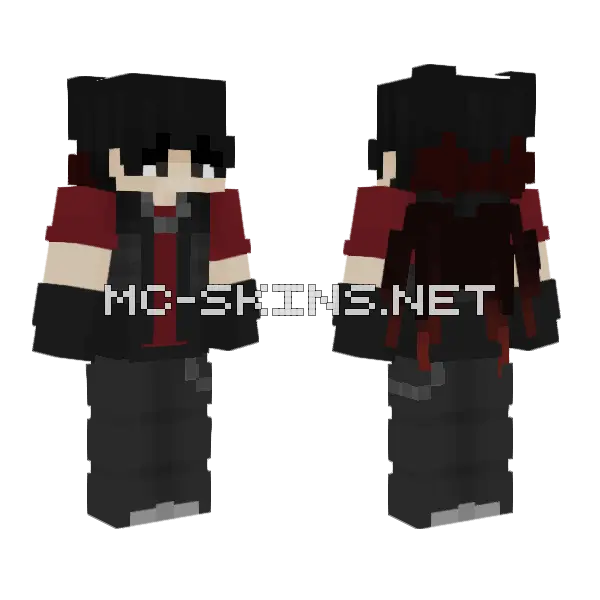 Wiley Minecraft skin, front and back