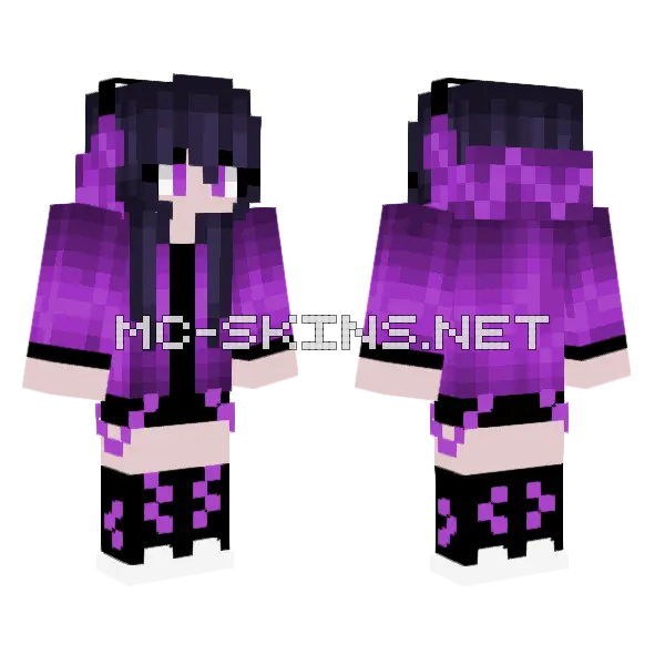 Wilfy Gamer Minecraft skin, front and back