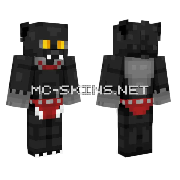 Wilhurt Lego Chima Minecraft skin, front and back
