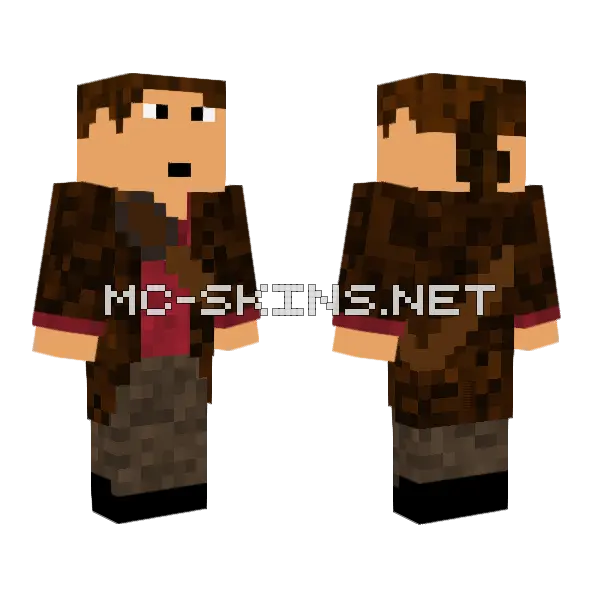 Will Turner Minecraft skin, front and back