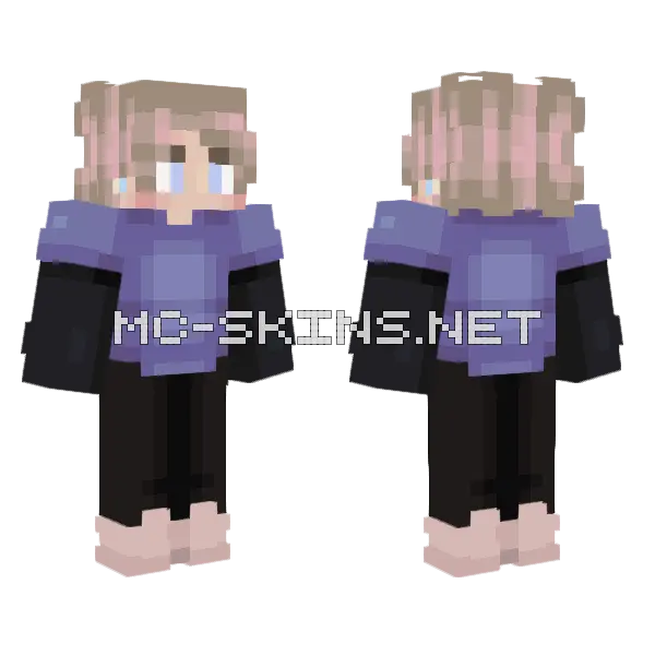 William Minecraft skin, front and back