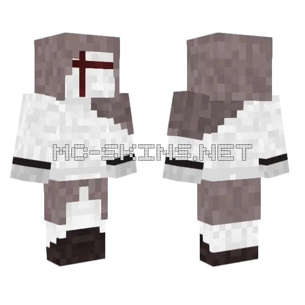 Winter Operative Minecraft skin, front and back
