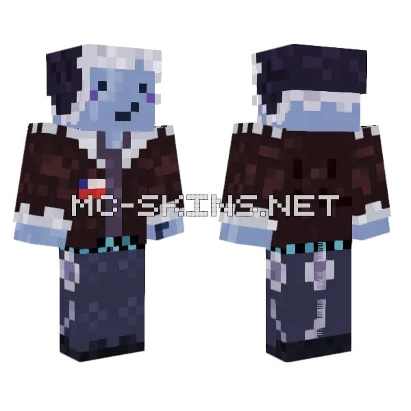 Winter Soldier Outfit, front and back