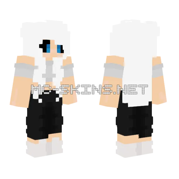 Wintma Minecraft skin, front and back