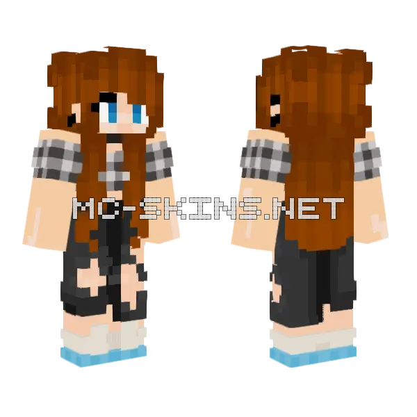Wintma Minecraft skin, front and back