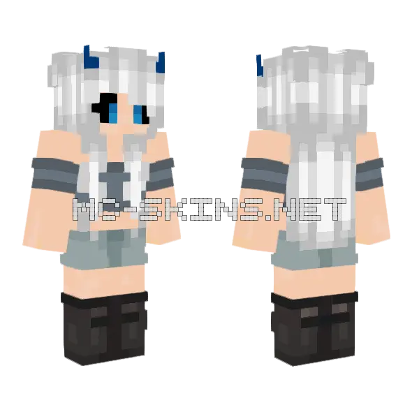 Wintma Minecraft skin, front and back
