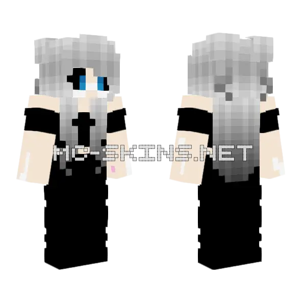 Wintma Girl Minecraft skin, front and back