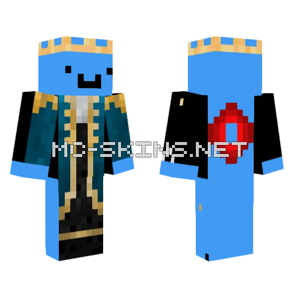 Wip Khodi Minecraft skin, front and back