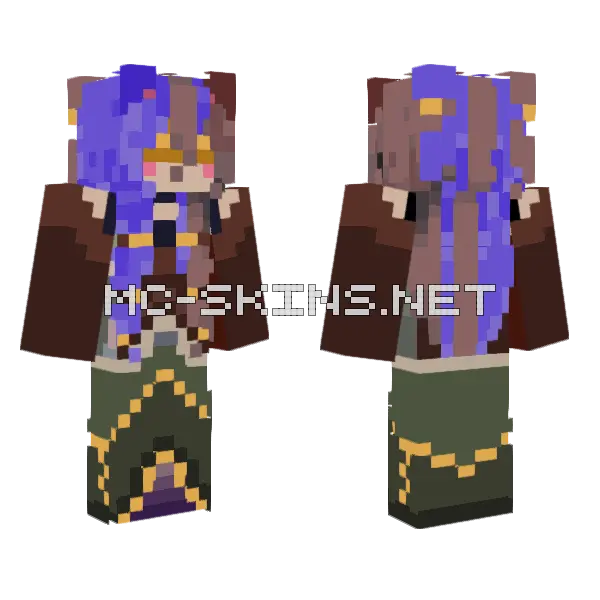 Wip Newest Edit Of My Skin, front and back