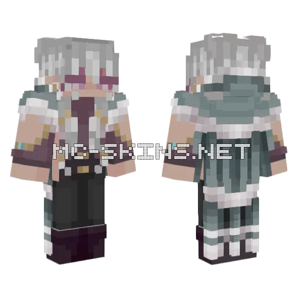 Wip Pt 2 Ig Minecraft skin, front and back