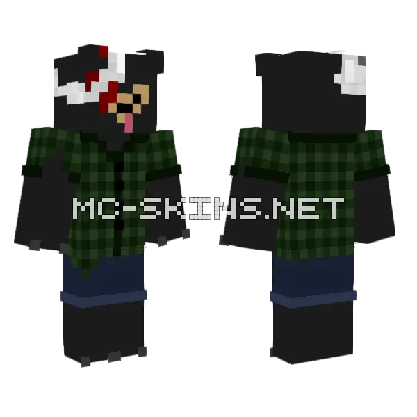 Wip Skin Minecraft skin, front and back