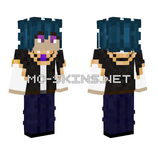 Wis Minecraft skin, front and back