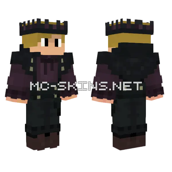 Withermaster Minecraft skin, front and back