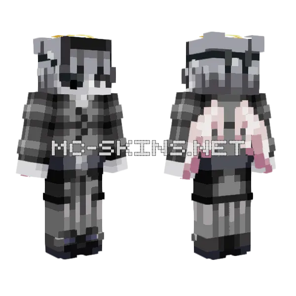 Wodahs Minecraft skin, front and back