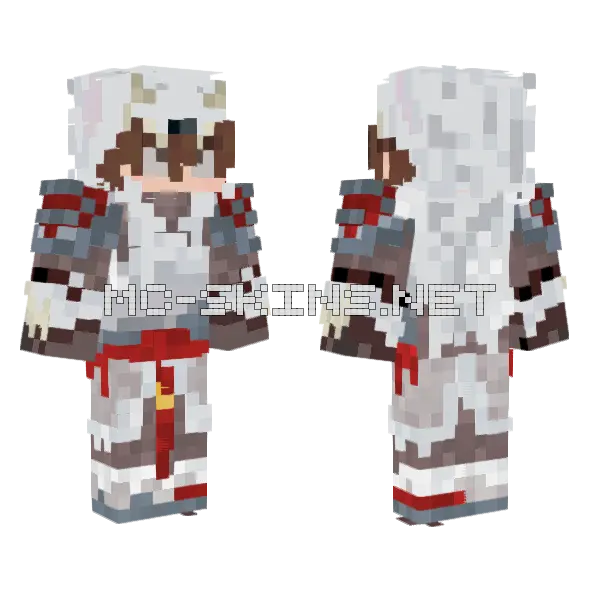 Wolfskin Warrior Boy, front and back