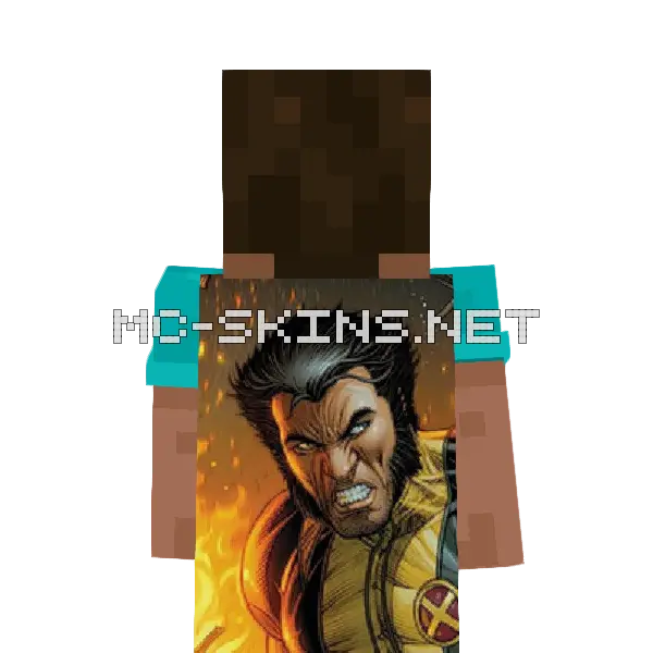 Wolverine cape, outside and lining