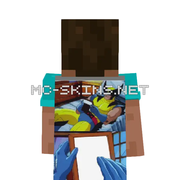 Wolverine Remember cape, outside and lining