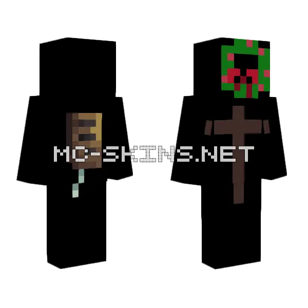 Wonderful Gift Bible Minecraft skin, front and back
