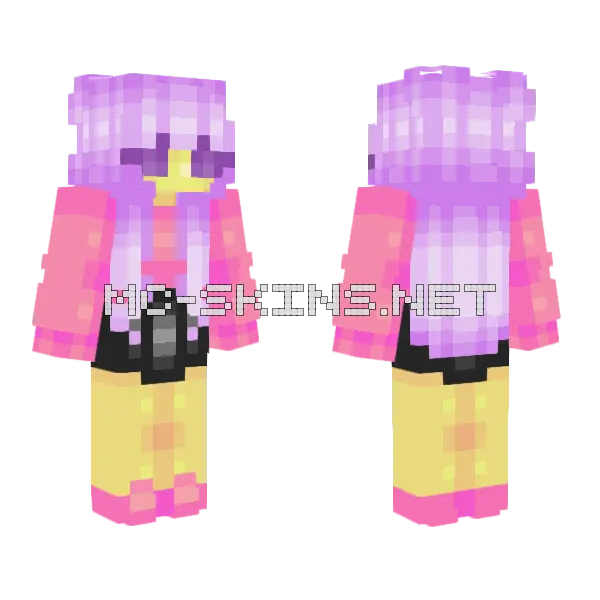 Wonders Of Life Minecraft skin, front and back