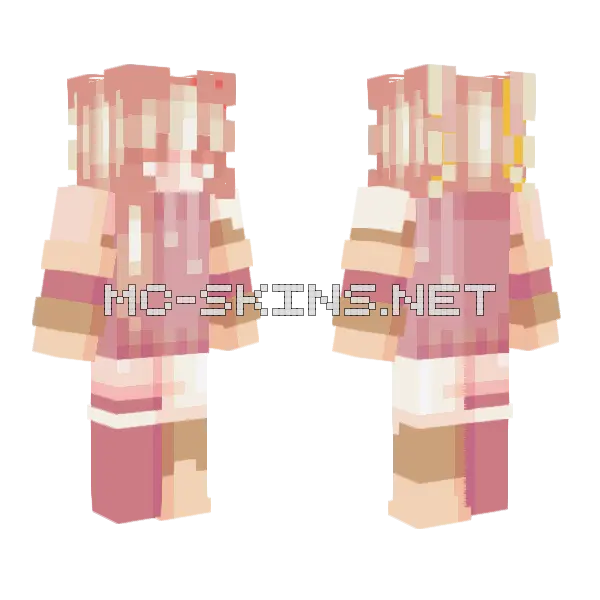 Wonders Of The Mesa Minecraft skin, front and back
