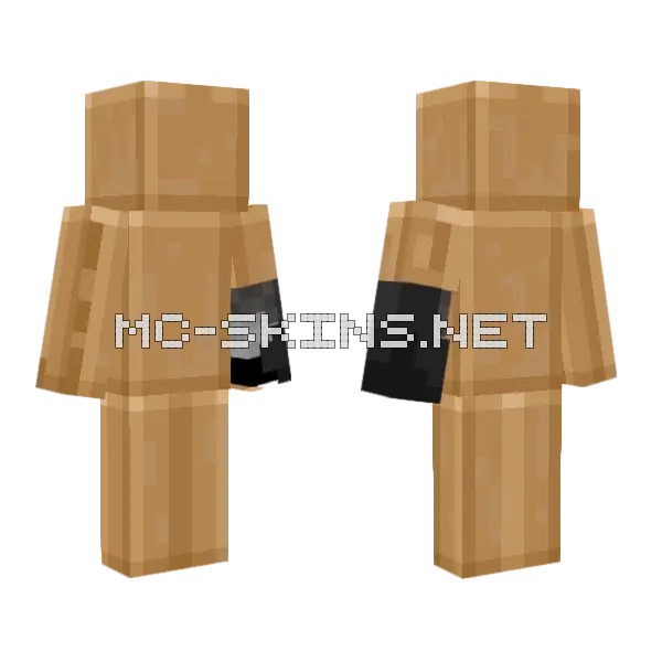 Wooden Puppet Prototype, front and back