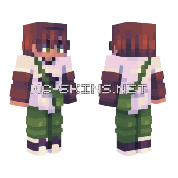 Wooo Hooo Rce Minecraft skin, front and back