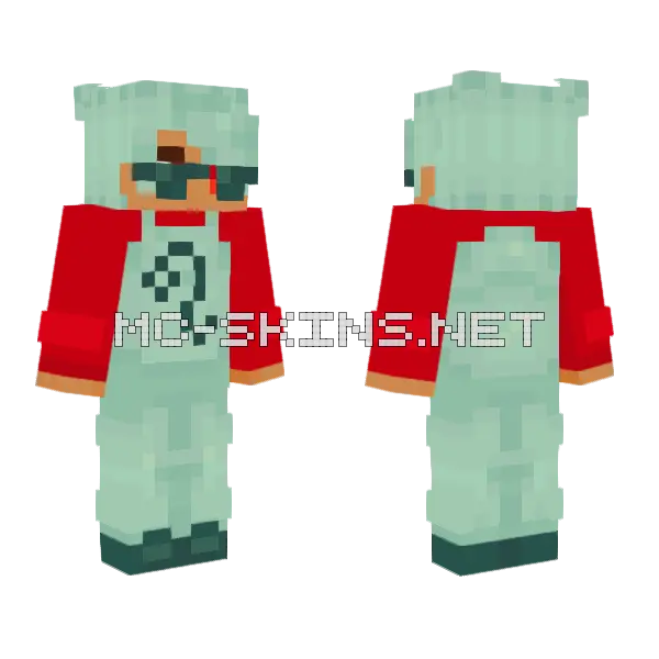Woooahh Minecraft skin, front and back
