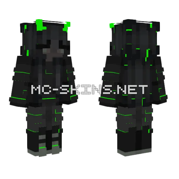 Worst Than You Think Effects Minecraft skin, front and back