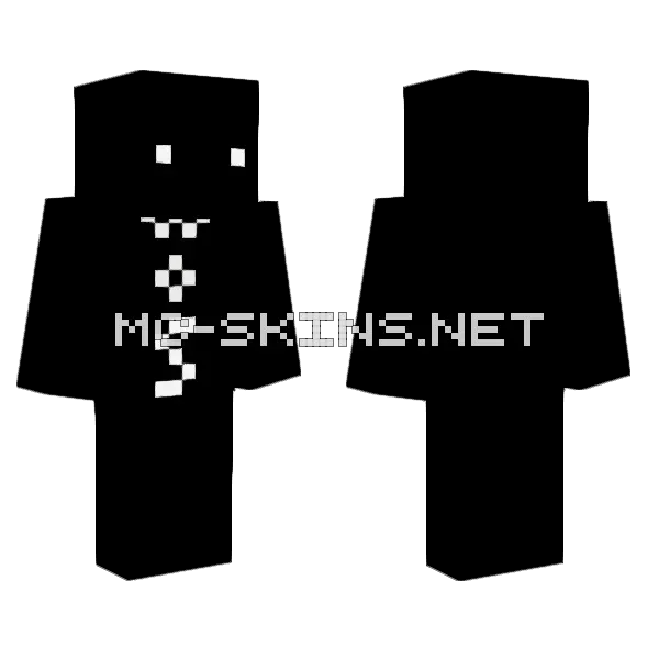 Wosometh Mc Minecraft skin, front and back