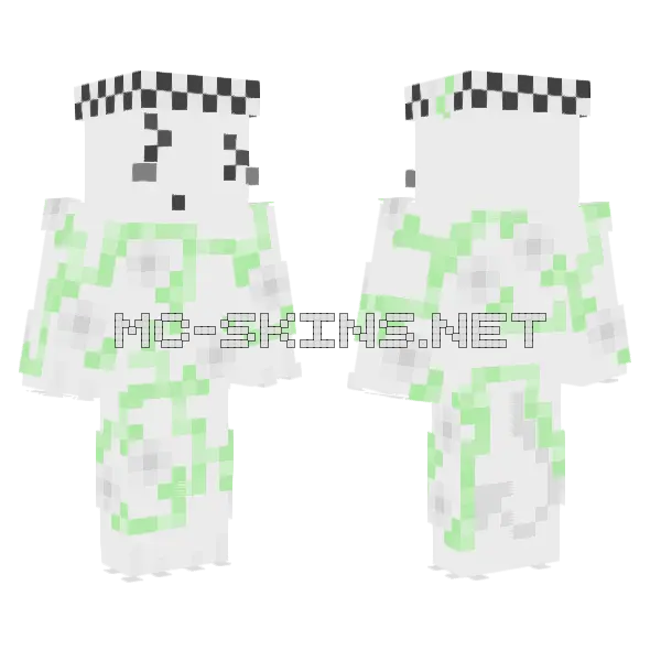 Wow Skin Minecraft skin, front and back
