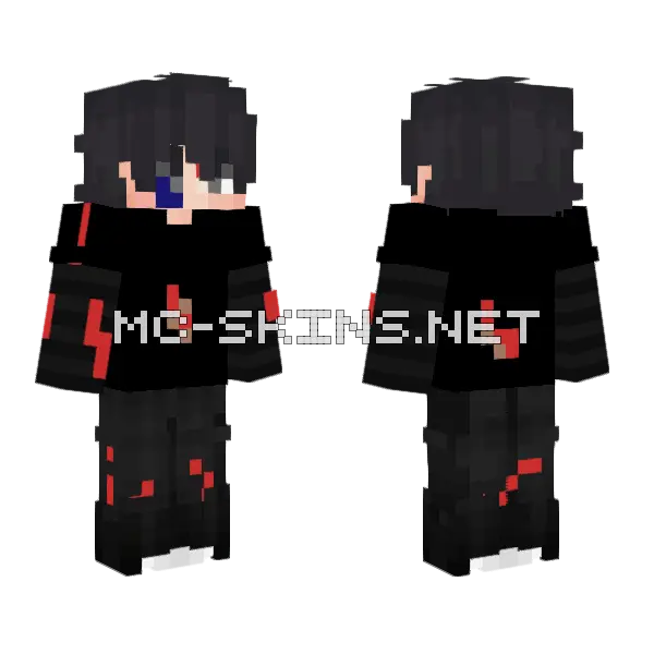 Wreeper Skin Minecraft skin, front and back