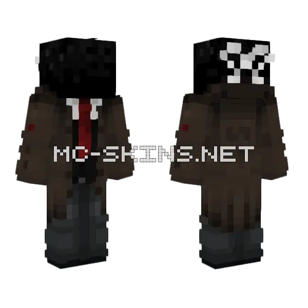 Wsdesfgrth Skin Minecraft skin, front and back