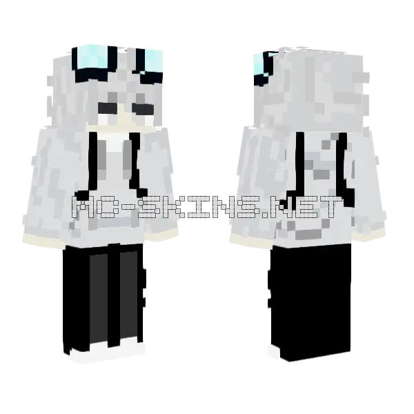 Wsp Boy Minecraft skin, front and back