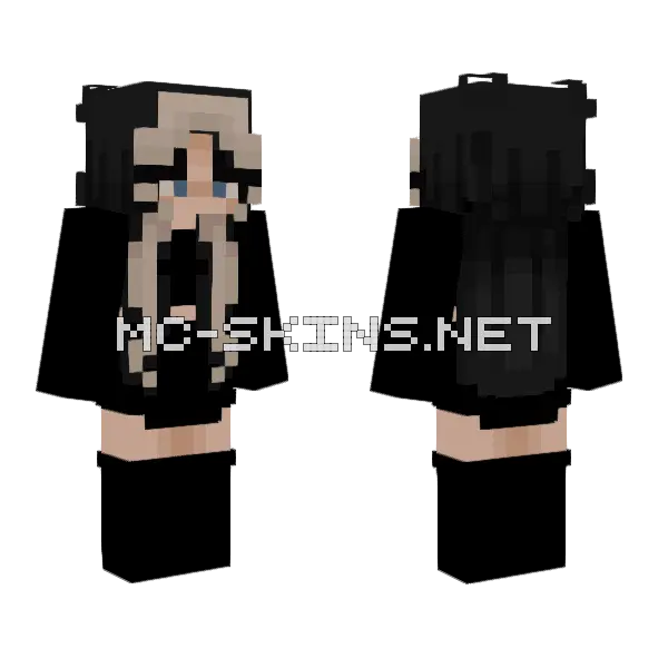 Wtgwetqwet Skin Minecraft skin, front and back