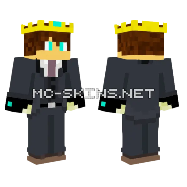 Xforsythex De Gala Minecraft skin, front and back