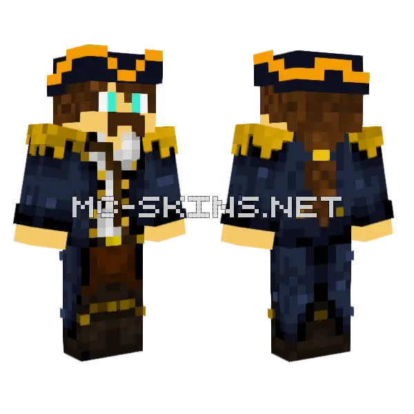 Xforsythex Pirata Al Filo 3 Minecraft skin, front and back