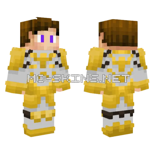 Xheymanu Himmelskrieger 2 Minecraft skin, front and back