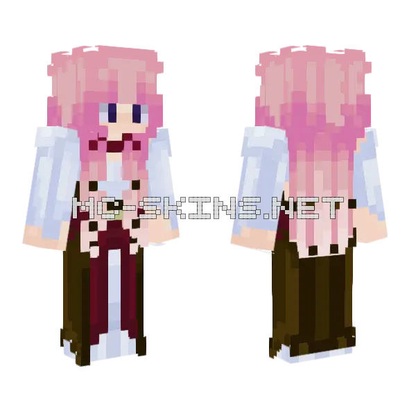 Xicn Ao Minecraft skin, front and back
